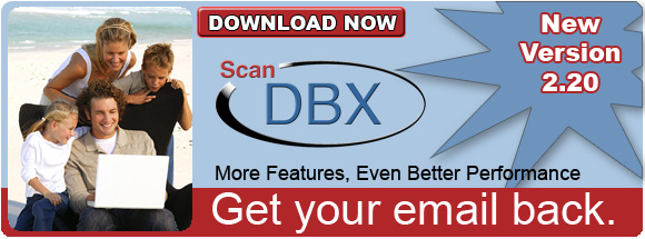 Click here to download ScanDBX.  The only Microsoft Certified tool to repair Outlook Express